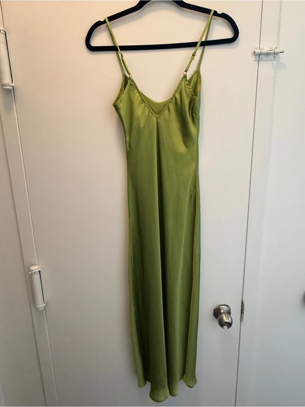 Free People Green Slip Dress